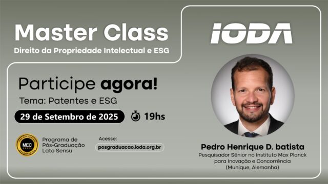 Pedro Henrique Dias Batista do Instituto Max Planck ministra a Master Class